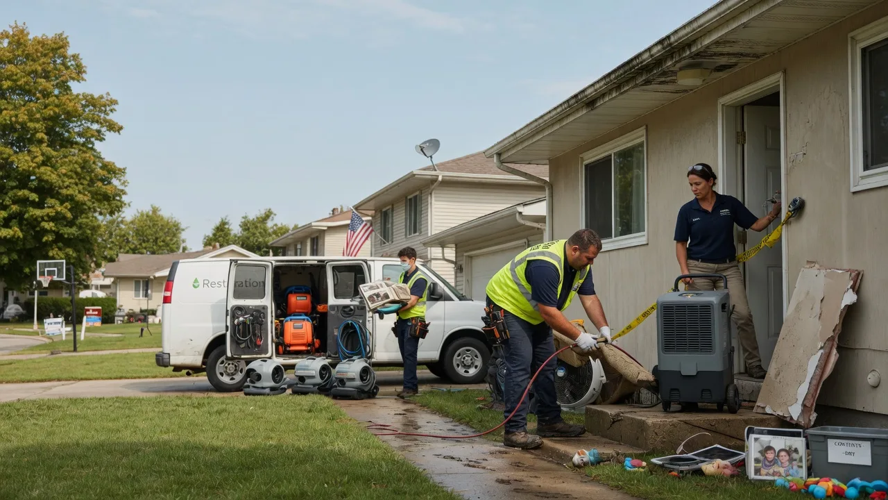Water Damage Restoration in Waunakee, WI near me